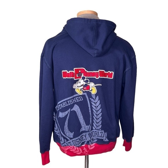 Disney Parks Established 1971 Zip Front Mickey Mouse Embroidered Patch H… - Picture 9 of 16